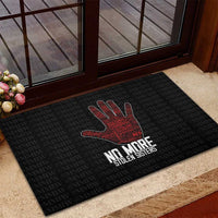 MMIW Awareness Day Rubber Doormat No More Stolen Sisters