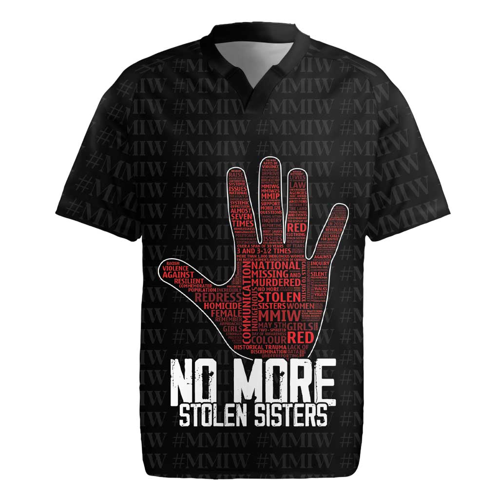 MMIW Awareness Day Rugby Jersey No More Stolen Sisters
