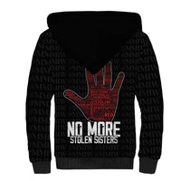 MMIW Awareness Day Sherpa Hoodie No More Stolen Sisters