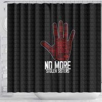 MMIW Awareness Day Shower Curtain No More Stolen Sisters