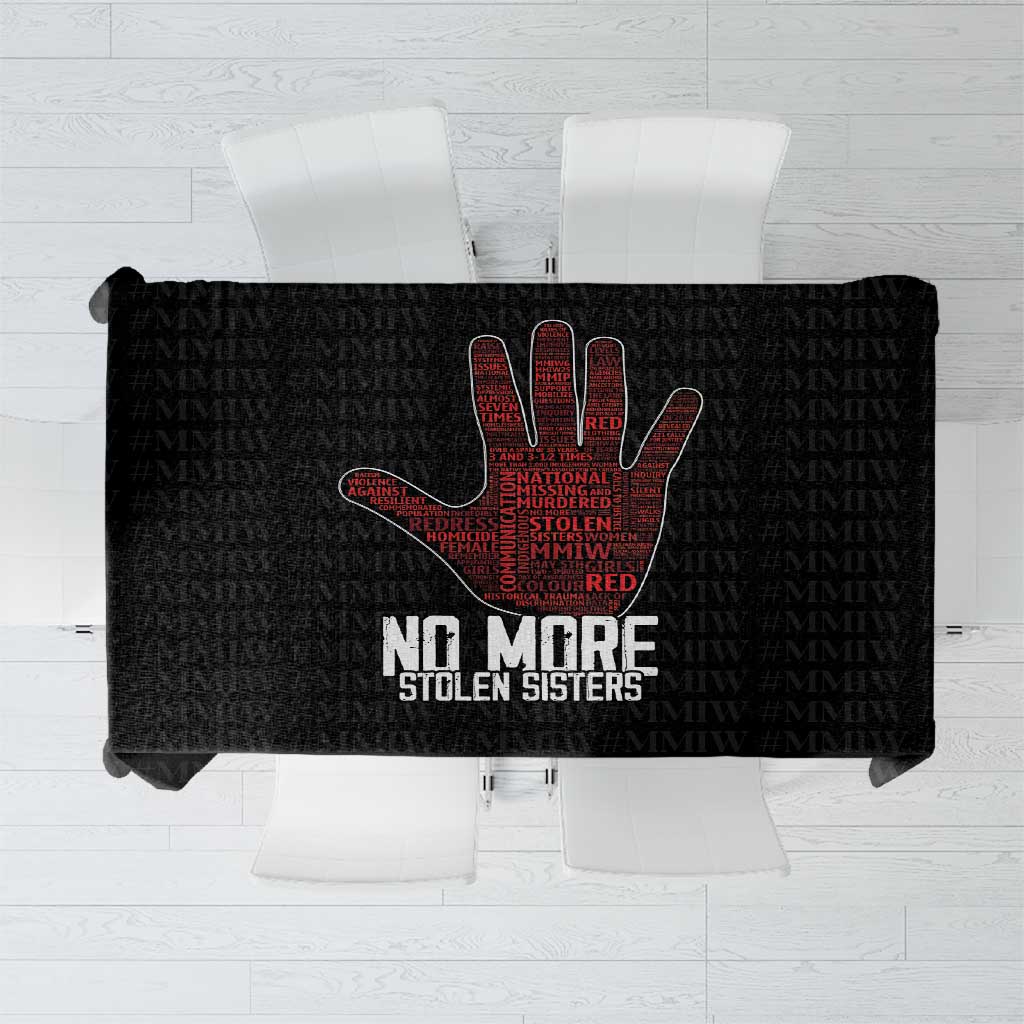 MMIW Awareness Day Tablecloth No More Stolen Sisters