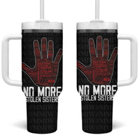 MMIW Awareness Day Tumbler With Handle No More Stolen Sisters