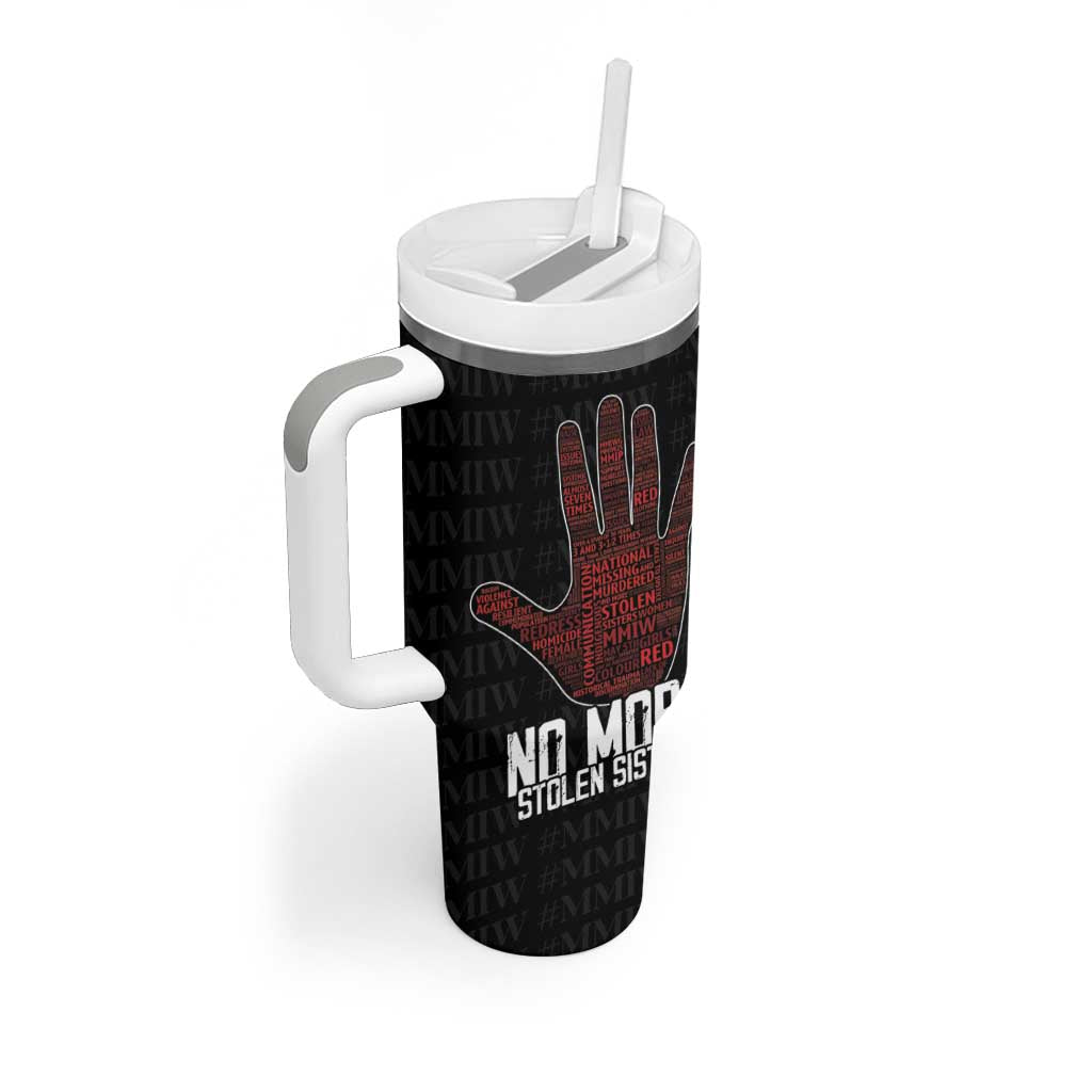 MMIW Awareness Day Tumbler With Handle No More Stolen Sisters