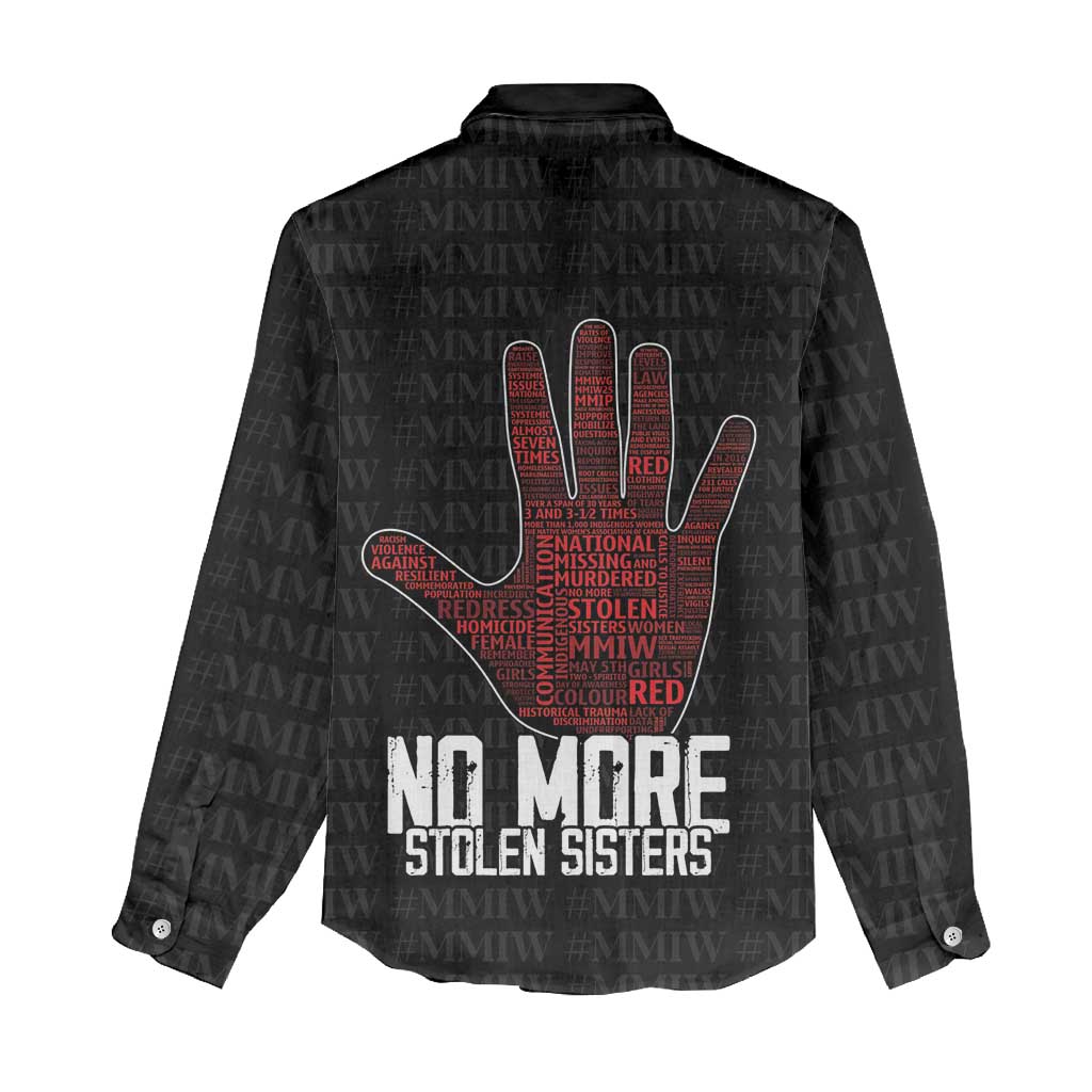 MMIW Awareness Day Women Casual Shirt No More Stolen Sisters