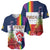 LGBTQ Pride Month Gay Baseball Jersey Eiffel Tower Paris Rainbow Flag