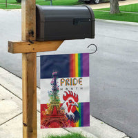 LGBTQ Pride Month Gay Garden Flag Eiffel Tower Paris Rainbow Flag