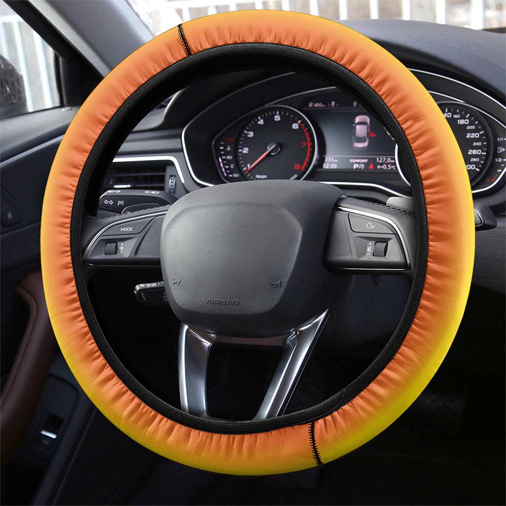 LGBTQ Pride Month Gay Steering Wheel Cover Eiffel Tower Paris Rainbow Flag