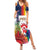 LGBTQ Pride Month Gay Summer Maxi Dress Eiffel Tower Paris Rainbow Flag