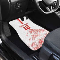 Custom Switzerland Football Car Mats Confoederatio Helvetica