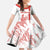 Custom Switzerland Football Family Matching Mermaid Dress and Hawaiian Shirt Confoederatio Helvetica