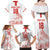 Custom Switzerland Football Family Matching Off Shoulder Maxi Dress and Hawaiian Shirt Confoederatio Helvetica