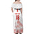 Custom Switzerland Football Family Matching Off Shoulder Maxi Dress and Hawaiian Shirt Confoederatio Helvetica