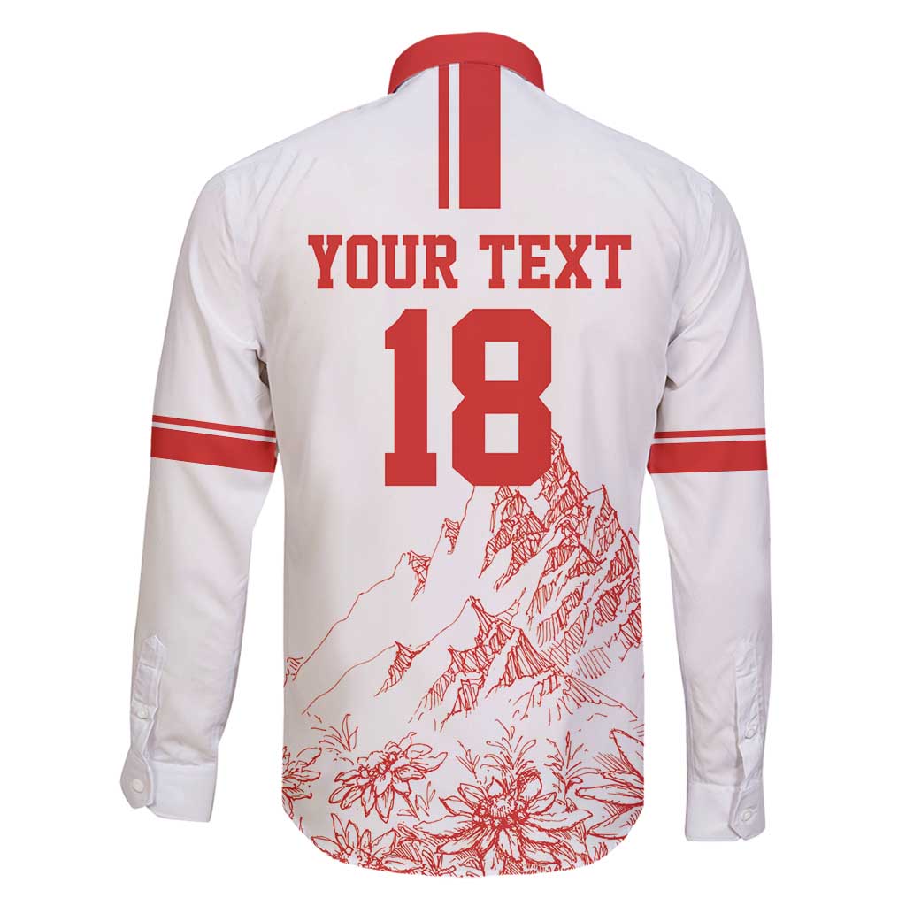 Custom Switzerland Football Family Matching Tank Maxi Dress and Hawaiian Shirt Confoederatio Helvetica