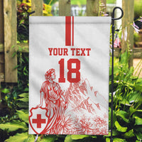 Custom Switzerland Football Garden Flag Confoederatio Helvetica