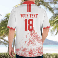 Custom Switzerland Football Hawaiian Shirt Confoederatio Helvetica