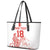 Custom Switzerland Football Leather Tote Bag Confoederatio Helvetica