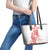 Custom Switzerland Football Leather Tote Bag Confoederatio Helvetica