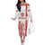 Custom Switzerland Football Off The Shoulder Long Sleeve Dress Confoederatio Helvetica