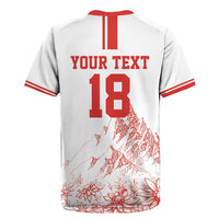 Custom Switzerland Football Rugby Jersey Confoederatio Helvetica