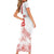 Custom Switzerland Football Short Sleeve Bodycon Dress Confoederatio Helvetica