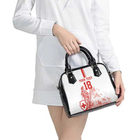 Custom Switzerland Football Shoulder Handbag Confoederatio Helvetica