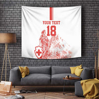 Custom Switzerland Football Tapestry Confoederatio Helvetica