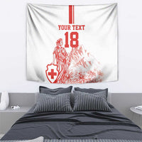 Custom Switzerland Football Tapestry Confoederatio Helvetica