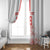 Custom Switzerland Football Window Curtain Confoederatio Helvetica