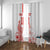 Custom Switzerland Football Window Curtain Confoederatio Helvetica