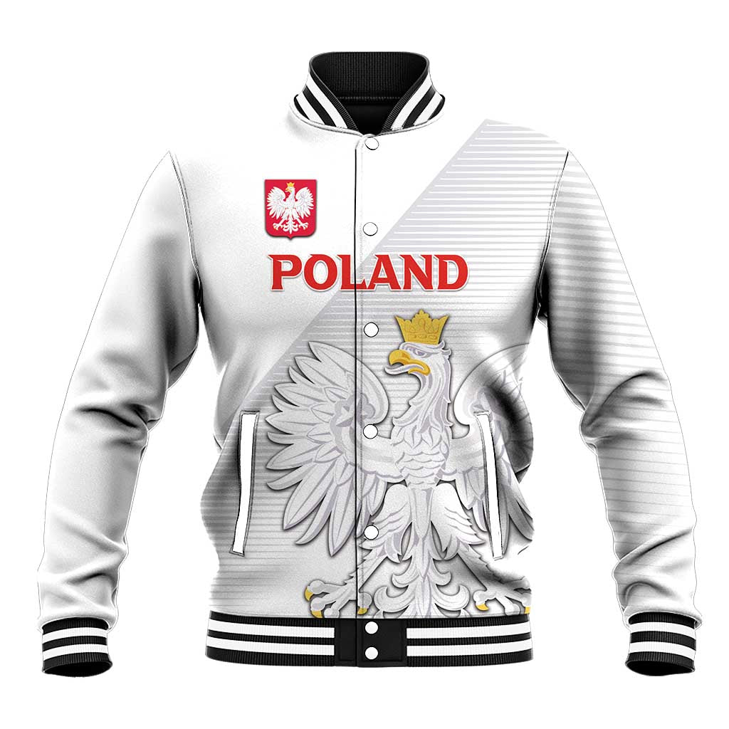 Custom Poland Football Baseball Jacket Bialo-Czerwoni Go Champion