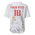 Custom Poland Football Baseball Jersey Bialo-Czerwoni Go Champion