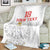 Custom Poland Football Blanket Bialo-Czerwoni Go Champion