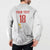 Custom Poland Football Button Sweatshirt Bialo-Czerwoni Go Champion