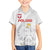 Custom Poland Football Family Matching Off The Shoulder Long Sleeve Dress and Hawaiian Shirt Bialo-Czerwoni Go Champion