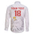 Custom Poland Football Family Matching Off Shoulder Maxi Dress and Hawaiian Shirt Bialo-Czerwoni Go Champion