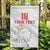 Custom Poland Football Garden Flag Bialo-Czerwoni Go Champion