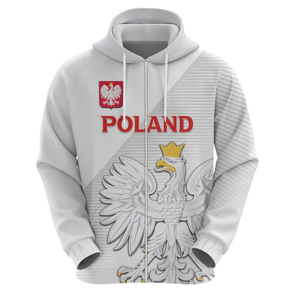 Custom Poland Football Hoodie Bialo-Czerwoni Go Champion