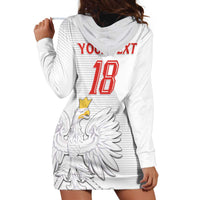 Custom Poland Football Hoodie Dress Bialo-Czerwoni Go Champion