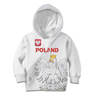 Custom Poland Football Kid Hoodie Bialo-Czerwoni Go Champion