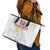 Custom Poland Football Leather Tote Bag Bialo-Czerwoni Go Champion