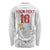 Custom Poland Football Long Sleeve Shirt Bialo-Czerwoni Go Champion