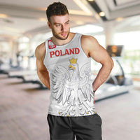 Custom Poland Football Men Tank Top Bialo-Czerwoni Go Champion