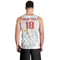 Custom Poland Football Men Tank Top Bialo-Czerwoni Go Champion