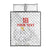 Custom Poland Football Quilt Bed Set Bialo-Czerwoni Go Champion