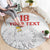 Custom Poland Football Round Carpet Bialo-Czerwoni Go Champion