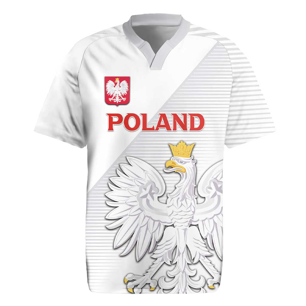 Custom Poland Football Rugby Jersey Bialo-Czerwoni Go Champion