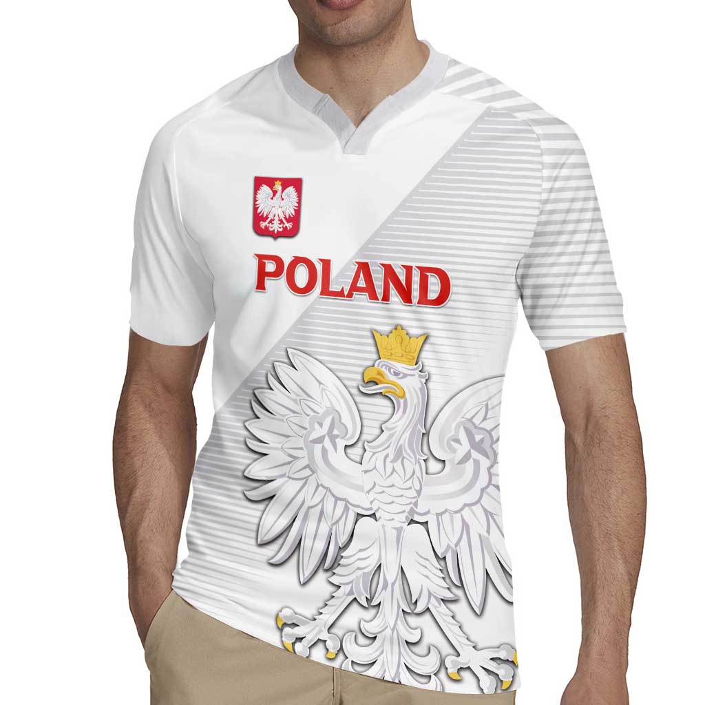 Custom Poland Football Rugby Jersey Bialo-Czerwoni Go Champion