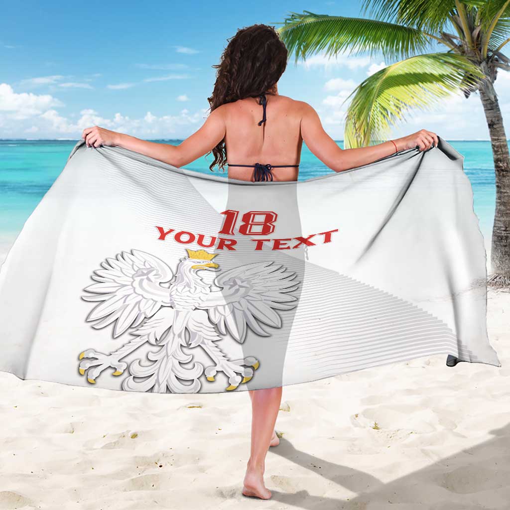 Custom Poland Football Sarong Bialo-Czerwoni Go Champion