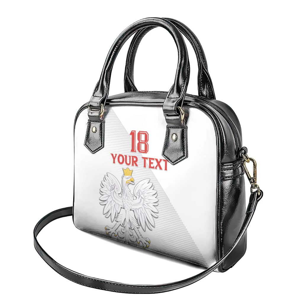 Custom Poland Football Shoulder Handbag Bialo-Czerwoni Go Champion