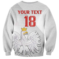 Custom Poland Football Sweatshirt Bialo-Czerwoni Go Champion